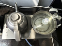 新飛全自動(dòng)上水電熱水壺泡茶桌茶臺(tái)燒水壺一體機(jī)辦公室功夫茶煮水壺電茶壺茶具套裝燒水器泡茶機(jī)家用 1L 雙邊上水消毒款 曬單實(shí)拍圖