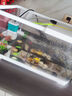 闊庭（KUOTING）魚(yú)缸懶人魚(yú)缸家用客廳辦公室金魚(yú)缸過(guò)濾魚(yú)缸白色款 曬單實(shí)拍圖