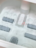 海爾（Haier）泡腳桶恒溫加熱全自動(dòng)按摩足浴盆家用抑菌洗腳盆仿真按摩泡腳盆足浴桶父親節(jié)禮物生日送男女朋友 【銀離子抑菌/恒溫變頻】熱銷(xiāo)款HQY-J352W 曬單實(shí)拍圖