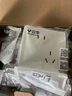 公牛（BULL）開關插座 帶USB網(wǎng)線 86型墻面家用 空調電視墻壁面板G39象牙白 【斜五孔10A10只裝】優(yōu)先發(fā)貨 曬單實拍圖
