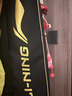 李寧（LI-NING）羽毛球包男女單肩背包 2支裝拍包 黑金 曬單實(shí)拍圖