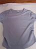 森馬（Semir）短袖t恤女短款緊身夏季圓領(lǐng)正肩上衣V領(lǐng)收腰套頭衫109324100003 曬單實拍圖