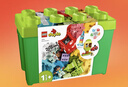 樂高（LEGO）【年糕媽媽同款】積木得寶10914 豪華繽紛桶大顆粒兒童玩具禮物 曬單實(shí)拍圖