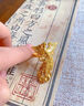 中國(guó)黃金（CHINA GOLD）鳳舞九天黃金戒指女足金鳳凰指環(huán)首飾三金結(jié)婚520禮物送老婆女友 鳳凰戒指 約2.9g 圈號(hào)12 曬單實(shí)拍圖
