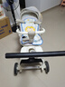 smartstroller遛娃神器嬰兒推車可坐可躺輕便折疊雙向高景觀0-6歲用寶寶溜娃車 月光灰(鋁合金車架+3D舒適透氣) 曬單實(shí)拍圖
