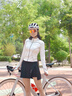 偶森騎行褲女外穿顯瘦短裙褲高彈減震硅膠坐墊山地車(chē)公路自行車(chē)裝備 曬單實(shí)拍圖