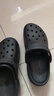 crocs卡駱馳厚底云朵洞洞鞋戶外|206750 黑色-001 37/38(240mm)  曬單實拍圖