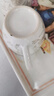 集雅斯茶杯陶瓷帶把水杯瓷杯杯瓷喝水瓷器杯瓷器茶碗家用杯子套裝茶具 6個(gè)小號雅致杯（均不含托盤(pán)） 無(wú) 曬單實(shí)拍圖