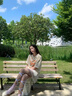 哈魯?shù)厦朗綇凸舙olo領韓版寬松百搭翻領短袖女正肩學院風半袖上衣設計感 杏色 M （85-110斤） 曬單實拍圖