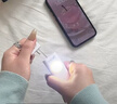 博容安可防狼防身神器女學生便攜隨身防護救援強光高分貝報警器 天藍色（SOS藍牙款） 曬單實拍圖