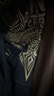 BOY LONDON【命運魔杖】秋男女同款連帽開衫衛(wèi)衣外套N06017 黑色 L 曬單實拍圖