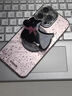 維妮恩潑墨臘腸狗適用蘋果16promax手機殼iphone15pro磁吸支架14plus韓系ins風13全包鏡頭膜12防摔11可愛 精孔磁吸羽紗殼-銀色-粉色潑墨+蝴蝶結(jié)小狗磁吸支架 iPhone 1 曬單實拍圖