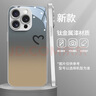 思唯創(chuàng)適用蘋果16promax手機(jī)殼iPhone16pro手機(jī)保護(hù)套鈦金屬漆鏡頭全包防摔漸變灰粉半心情侶男女款超薄 【漸變灰粉半心】親膚手感+強(qiáng)力防摔 iPhone14ProMax 曬單實(shí)拍圖