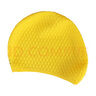 瑞和(R) 水滴帽 泡泡帽 加大舒適不肋頭 防滑顆粒 耐低溫  適合頭大長(cháng)發(fā)游泳帽 配耳塞 水滴帽(黃色) 曬單實(shí)拍圖