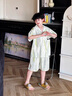 WVD兒童睡衣男孩夏季冰絲薄款2025新款男童家居服空調(diào)服 圖片色 120 cm 曬單實(shí)拍圖