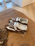 TOOMANYSHOES吳昕同款運(yùn)動休閑芭蕾風(fēng)復(fù)古厚底德訓(xùn)鞋女 甜味補(bǔ)劑 淺棕 37 曬單實(shí)拍圖