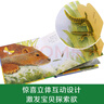動(dòng)物朋友神奇自然啟蒙立體書(shū)（套裝共4冊）0-2歲幼兒?jiǎn)⒚蓸?lè )樂(lè )趣童書(shū)神奇翻翻+立體設計省錢(qián)卡 曬單實(shí)拍圖
