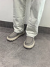 零度尚品男鞋休閑鞋男夏季新款透氣百搭一腳蹬帆布鞋戶外軟底輕便厚底板鞋 灰色 【布面款】標(biāo)準(zhǔn)皮鞋碼 41 曬單實(shí)拍圖