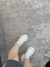 卡米高9CM內增高老爹鞋女2025春秋網(wǎng)面透氣顯腳小厚底網(wǎng)紗休閑運動(dòng)鞋ins 白色內增高9cm 36 (230mm) 曬單實(shí)拍圖