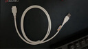 三堡SU-T203 USB2.0轉T型5針迷你口 高速傳輸數(shù)據(jù)線 SATA硬盤數(shù)據(jù)線 eSATA 轉eSATA 1米黑色 曬單實拍圖