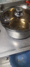 316特厚食品級不銹鋼湯鍋家用燉湯煮粥鍋煲火鍋蒸鍋燃?xì)鉅t電磁爐 送高級可內(nèi)視防爆蓋 26cm 曬單實(shí)拍圖