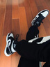耐克（NIKE）【潮】男鞋新款A(yù)ir Jordan 1 aj1新款輕便中幫舒適運(yùn)動(dòng)休閑籃球鞋 DD1649-001 黑白/中幫 42 曬單實(shí)拍圖