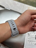 兜兜格波浪iwatchS10運動適用蘋果手表表帶applewatch8/7/6代SE情侶9新款ultra2潮牌49硅膠帶46MM男士42 星光色 iwatch 6/5/4/se（44mm） 曬單實拍圖