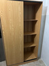 馨恒坊【包安裝】衣柜家用臥室出租房屋用小戶型推拉門簡易儲物兩門柜子 原木色 長100cm高180cm 曬單實拍圖