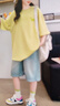 巴萊恩娜女童夏款套裝2025新款女孩時(shí)髦洋氣女大童夏季裝夏裝短袖t恤衣服 單件-牛仔短褲 160cm 曬單實(shí)拍圖