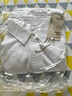 無印良品（MUJI）女式水洗平紋襯衫領長袖襯衫襯衣外套內搭春季款外衣女裝上衣 白色 M 160/84A 曬單實拍圖