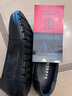 啄木鳥(niǎo)真皮工作鞋女黑色防滑平底上班皮鞋軟底圓頭女鞋工鞋職業(yè)淺口單鞋 222平底黑色 34 曬單實(shí)拍圖