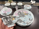 PREAKER中式云龍輕奢高檔功夫蓋碗茶具小套裝禮盒物送領(lǐng)導(dǎo)長(zhǎng)輩伴手禮 墨彩云龍茶具套裝【禮盒裝】 曬單實(shí)拍圖