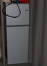 奧克斯（AUX）家用雙門迷你小型冰箱 冷藏冷凍保鮮小冰箱 宿舍租房節(jié)能電冰箱 【品牌精選】BCD-30K118 基礎(chǔ)款 銀色 曬單實(shí)拍圖