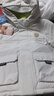 迷你巴拉【三防】冬新款男女童紅嘴雁羽絨服寶寶加厚羽絨外套 淺卡其50355 110 曬單實(shí)拍圖
