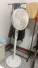 容聲（RONGSHENG）電風(fēng)扇交流定頻落地扇家用定時(shí)遙控風(fēng)扇大風(fēng)量立式節(jié)能搖頭電扇辦公輕音七葉電扇  RS-FX2402ARH 曬單實(shí)拍圖