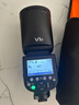 神牛（Godox）V1/V1pro/V100圓頭相機閃光燈機頂熱靴TTL高速同步大功率鋰電池補光燈外置人像攝影旗艦品質外拍燈 【熱銷推薦】神牛V1閃光燈官方標配 佳能版 曬單實拍圖