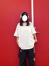 Cebrodz法國 短袖T恤男2025新款夏季新中式重磅半袖男士衣服國風(fēng)男款體恤 白色 L 曬單實拍圖