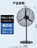 鉆石牌工業(yè)風(fēng)扇大風(fēng)力電風(fēng)扇牛角扇大功率工業(yè)大風(fēng)扇工廠車間商用立式落地扇吹除甲醛FS-75 曬單實(shí)拍圖
