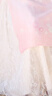 旗鉑漢服女童夏季新款兒童旗袍國(guó)風(fēng)連衣裙 月綺羅粉色不含胸前配飾150 曬單實(shí)拍圖