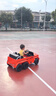 小果凍兒童電動(dòng)車(chē)男女孩六輪仿奔馳大G四輪汽車(chē)可坐大人帶寶寶六驅童車(chē) 紅色+六驅+皮座+硬輪+12V7A電瓶 曬單實(shí)拍圖
