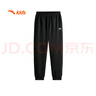 安踏兒童褲子男女大小童2025秋季寬松舒適針織運動長褲A72537702 曬單實拍圖