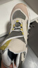 迪卡儂（DECATHLON）鞋男女登山鞋戶外防水防滑春秋高幫靴QUS MH100-NEW 女款-月光米色-2025年新 37 曬單實(shí)拍圖