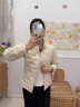 波司登（BOSIDENG）25年新款短款輕薄羽絨服女90鵝絨立領(lǐng)無(wú)縫膠囊保暖外套B250131034 奶油米-奶油歐包【卡碼拍大】 M 165/88A 體重約105-115斤 曬單實(shí)拍圖