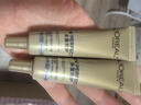 歐萊雅（LOREAL）防曬隔離霜美白提亮高倍防嗮保濕自然遮瑕修飾暗沉膚色男女通用 中樣小金管15ml*2支 曬單實(shí)拍圖