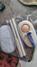 歐曼蒂兒童拖把家用小孩學(xué)生專(zhuān)用拖布套裝拖地工具迷你地拖吸水客廳清潔 【藍(lán)色】飛機(jī)兒童拖把+2替換布 曬單實(shí)拍圖