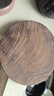 壯鄉 正宗鐵木砧板實(shí)木菜板越南蜆木家用廚房切菜板原木案板龍州刀板 304純不銹鋼款36X5CM 圓形 曬單實(shí)拍圖