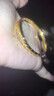 萃華金店足金999菱格紋黃金手鐲時(shí)尚輕奢女金鐲子送老婆女友生日禮物 【菱紋格手鐲】金重約 7.5g 58圈口 曬單實(shí)拍圖
