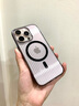素洛適用蘋果16Promax手機(jī)殼果凍色瓦楞紋iPhone15Pro膚感超薄磨砂14MagSafe半透明磁吸13不粘指紋軟邊 透黑-磨砂瓦楞紋磁吸 iPhone 16 Pro 曬單實(shí)拍圖