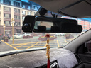 夢(mèng)選（MENGXUAN）行車記錄儀360度全景4k高清無(wú)死角24時(shí)停車監(jiān)控前后雙錄哨兵模式 【前左右后】全景四錄WiFi互聯(lián)+64G 流媒體后視鏡倒車影像車載汽車攝像頭免插電走線防劃車 曬單實(shí)拍圖