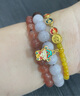 賽菲爾18K金琺瑯吉祥調(diào)節(jié)鏈延長(zhǎng)鏈國(guó)風(fēng)琺瑯八大佛喜樂(lè)手鏈DIY項(xiàng)鏈配件 財(cái)神-單吊墜 曬單實(shí)拍圖